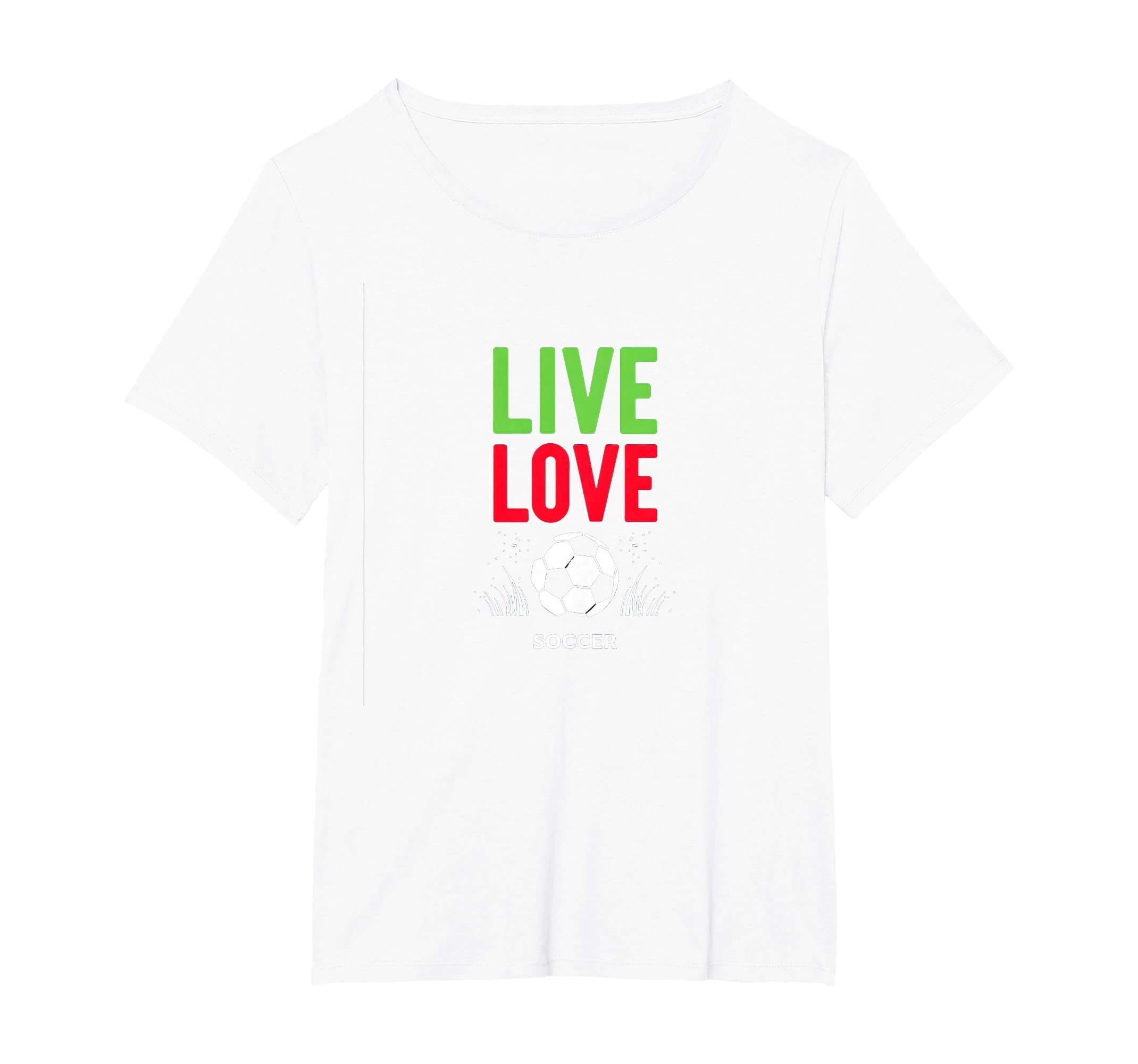Live Love Soccer Inspiring Sports T-Shirt - Aesthetic Graphic Men Women