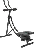 Heavy-Duty Adjustable Roman Chair, 330lbs Weight Capacity Hyperextension Bench with 5 Angles & 8 Positions, Foldable Core Workout Equipment for Abs, Glutes, Back, Home Gym Equipment