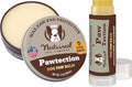Natural Dog Company Pawtection Bundle with (1) 2 oz. Tin and (1) Travel Size Stick Healing Balm for Dogs