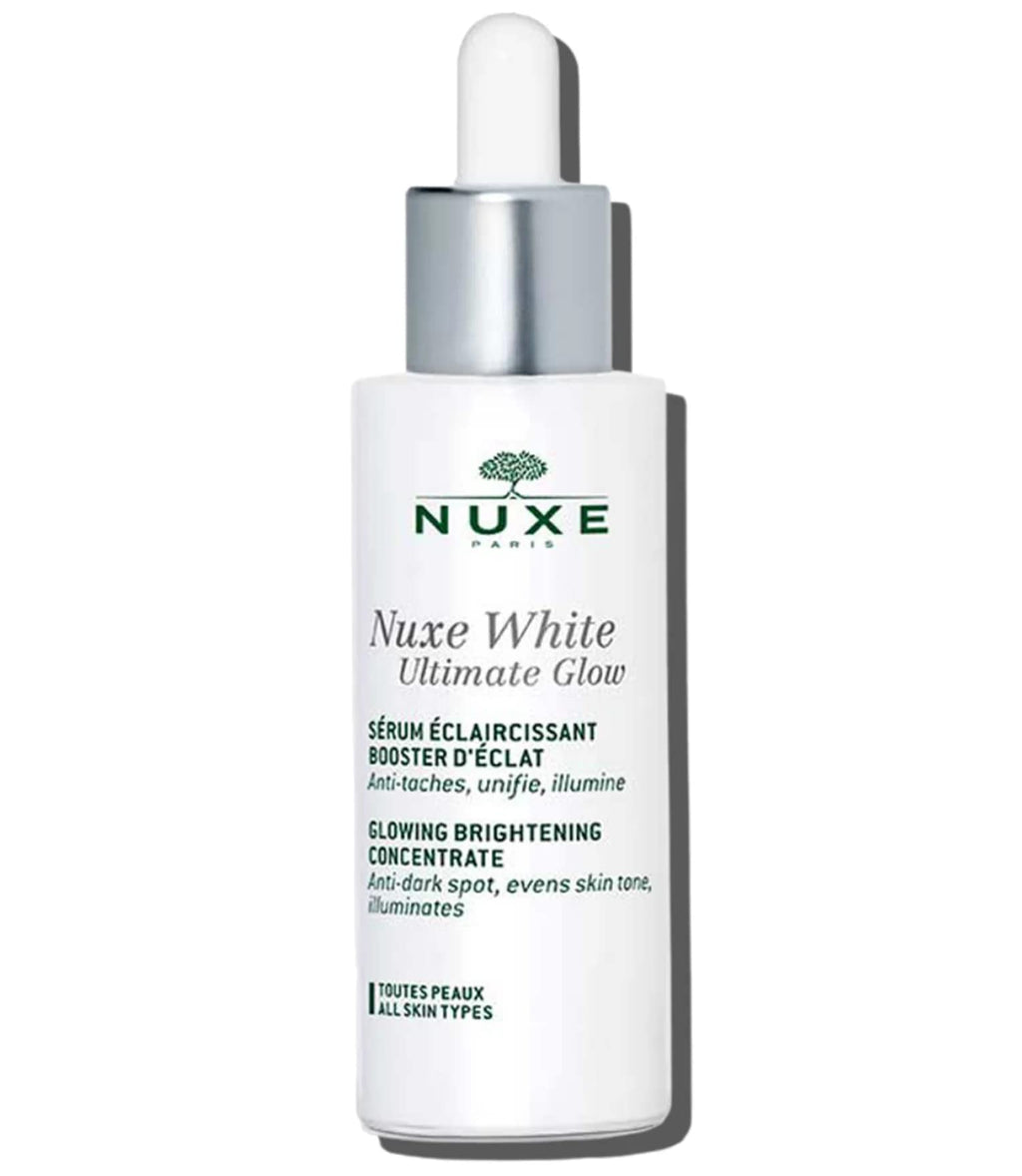 Nuxe White Ultimate Glow Vitamin C Serum - Brightening, Hydrating, and Antioxidant Skincare for Smoother Complexion