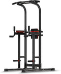 ZENOVA Pull Up Bar Dip Station Multi-Function Strength Training Equipment for Men Women Muscle Building 330/500 LBS Weight Capacity