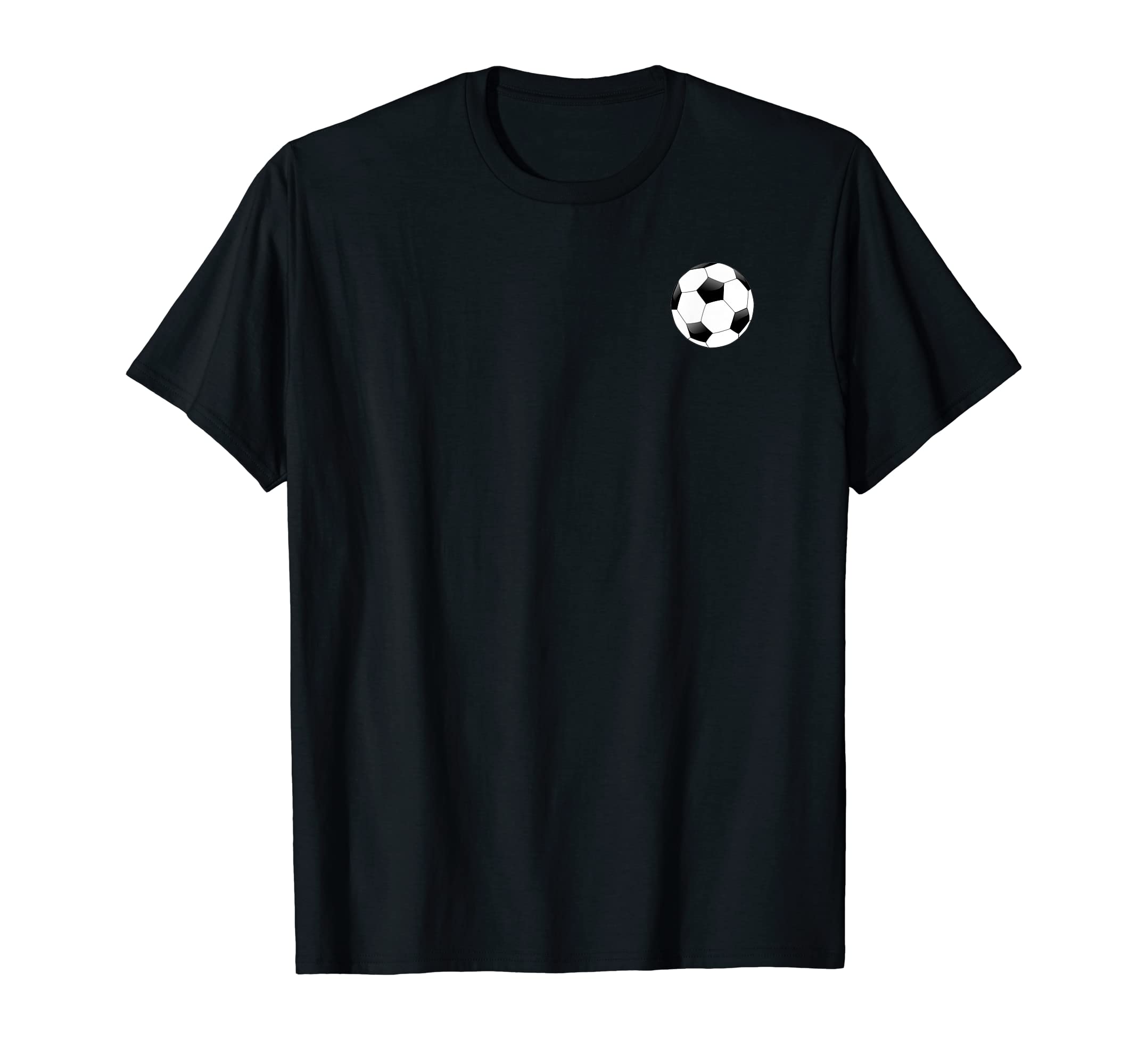 Double Sided Soccer Coach Pocket T-Shirt - Casual Everyday Wear for Adults