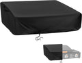 Kingling Grill Cover for Blackstone 1860 2225 On The Go Range Top Combo Griddle, 41 inch Waterproof & Dustproof Outdoor Grill Cover (Cover Only) - Black