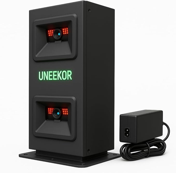 Eye MINI LITE Indoor Golf Launch Monitor & Simulator 19 Precision Metrics, Near-Zero Latency, Works with GSPro, TGC19, E6, AI Trainer Compatible, Easy Setup, PC/Laptop Required
