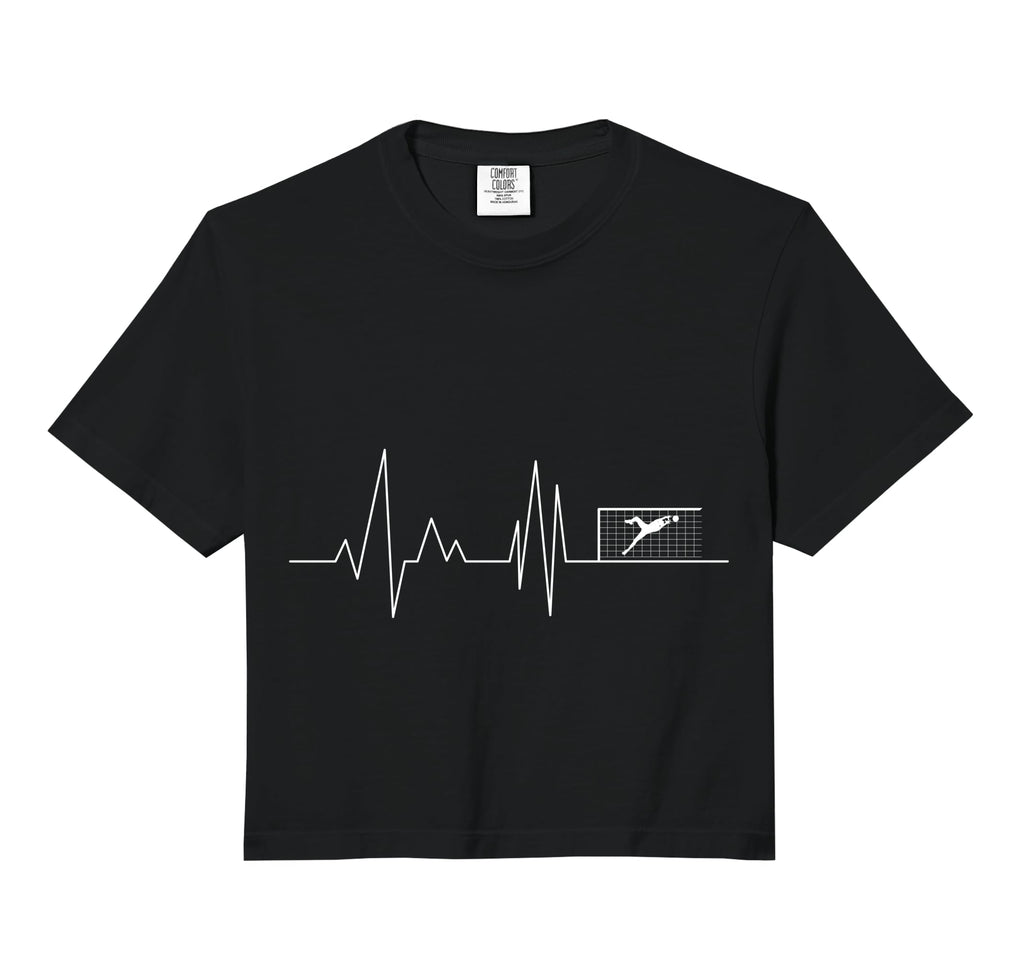 Heartbeat Goalkeeper Goalie Soccer T-Shirt - Aesthetic Graphic Men Women