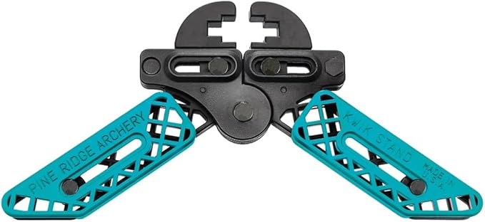 Pine Ridge Archery Kwik Stand Bow Support, Fit on Most Bow Limbs, Perfect for Ground or Box Blind Hunting