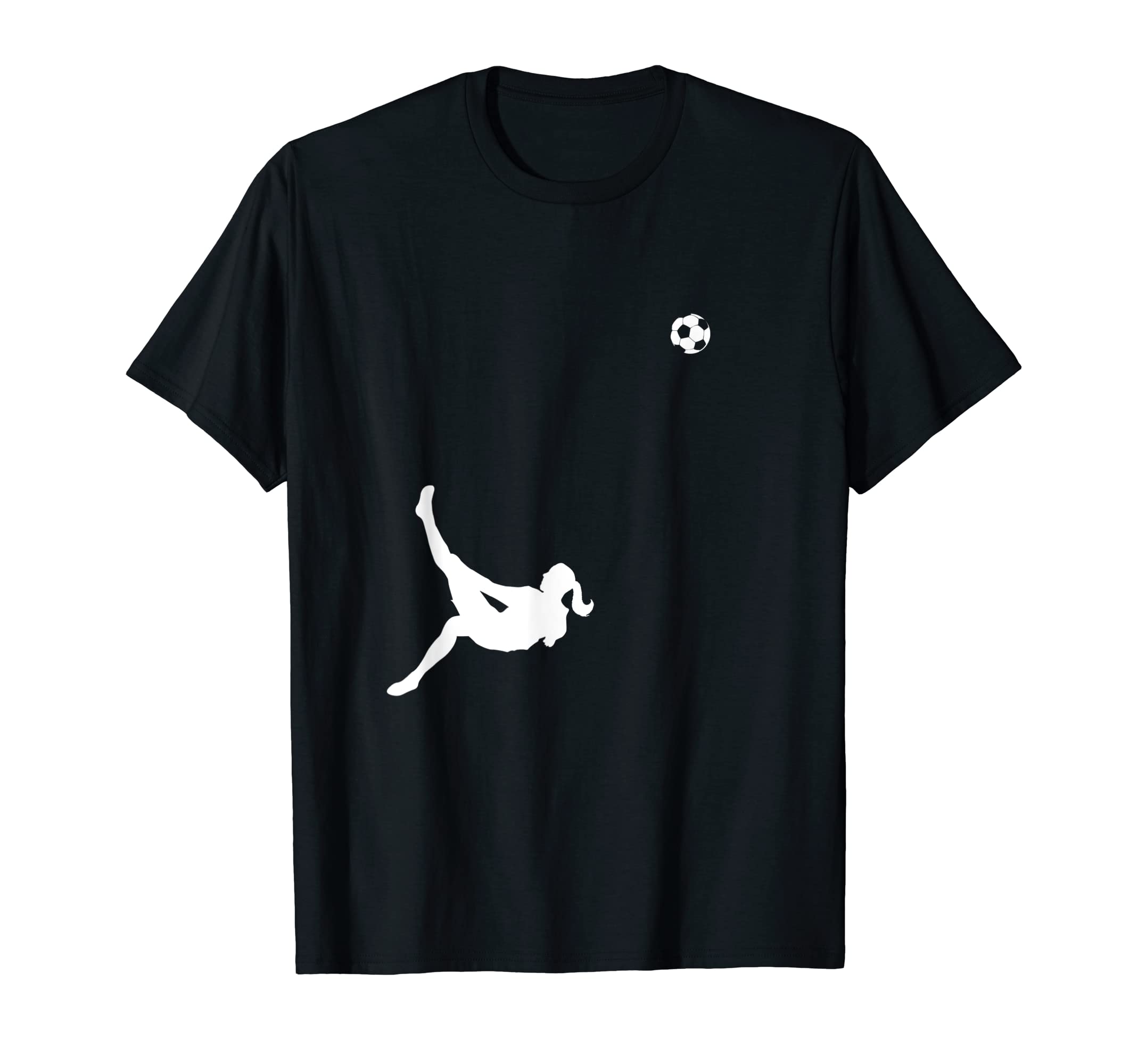 Soccer Player Sister Mother T-Shirt - Minimalist Print for Adults