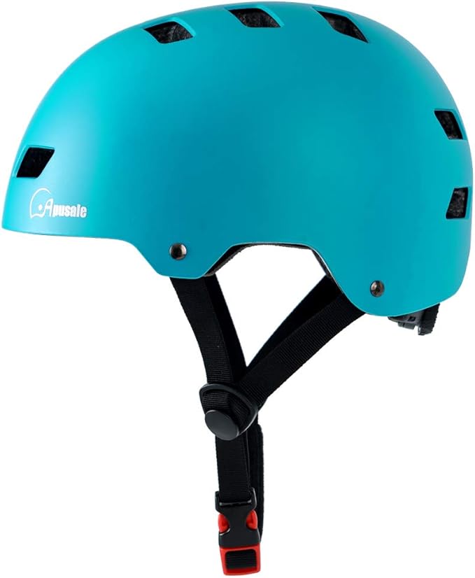 Bike Skateboard Helmet, Adjustable and Multi-Sport for Skate Scooter, 3 Sizes for Adult Youth Kids Toddler
