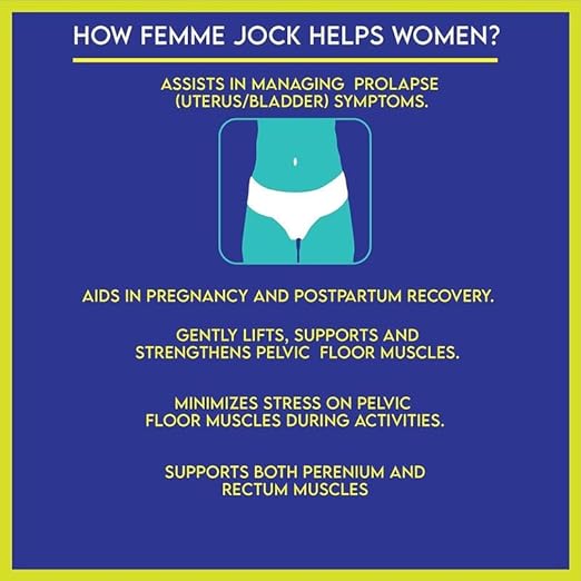 Women’s Pelvic Orthotic Support Belt ― Uterus Girdle for Prolapsed Bladder | Vulvar Varicosities | Postpartum Recovery | Dysfunction Pain Relief - High Waist (White - Medium)