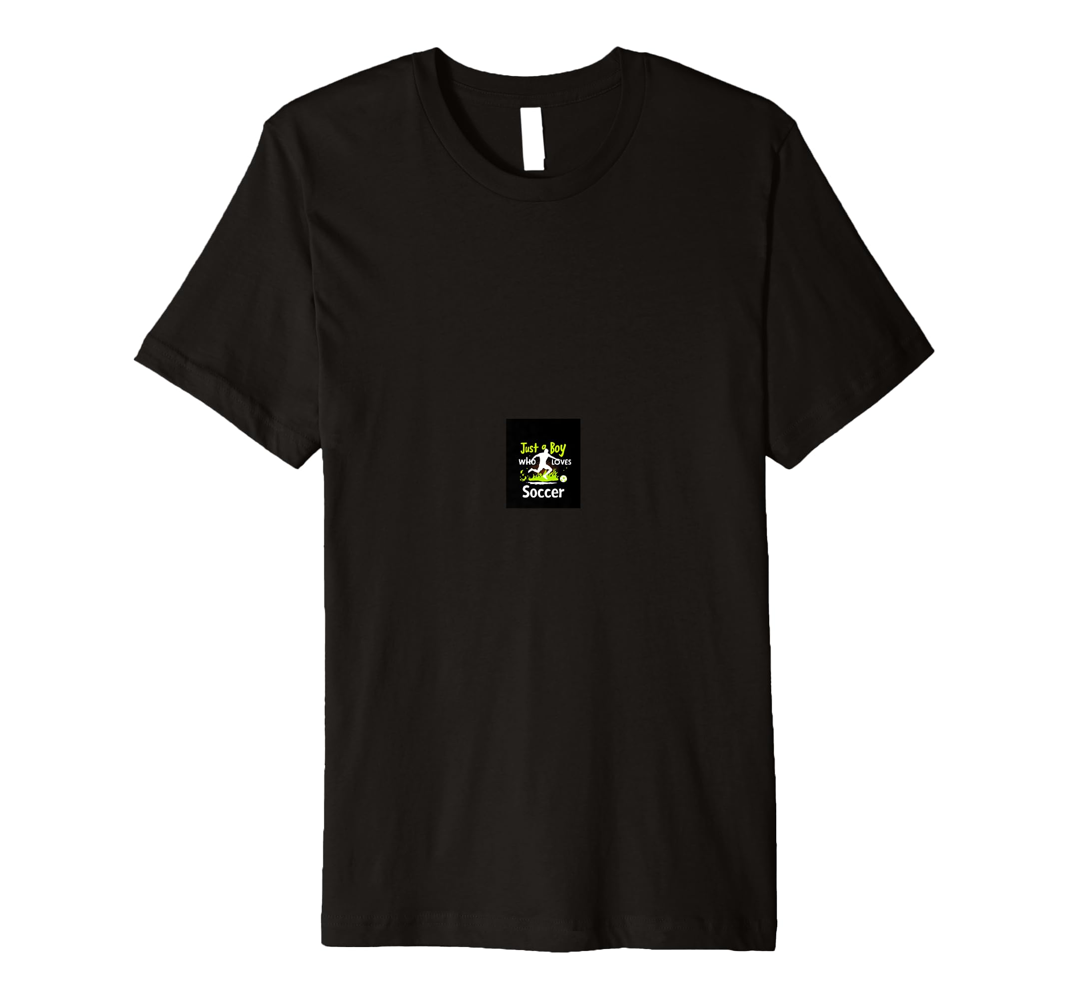 Just Who Loves Soccer T-Shirt - Fun Novelty Design Men Women