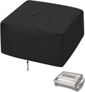 Indoor Grill Cover for Hamilton Beach 12.5x17x7in Electric Grill, Dust-Proof, Portable - Black