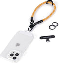 project-cb Phone Wrist Strap 1,Tether Tab 2,Phone Wristlet,Lanyard Wrist Strap,Key Holder,KeyChain,KeyRing×2(Khaki)