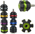 ZSHJGJR Archery Stackable Bow Stabilizer Ball Reduce Shock Absorber Balance Bar Vibration Damper Silencer for Recurve Compound Bow Hunting Shooting