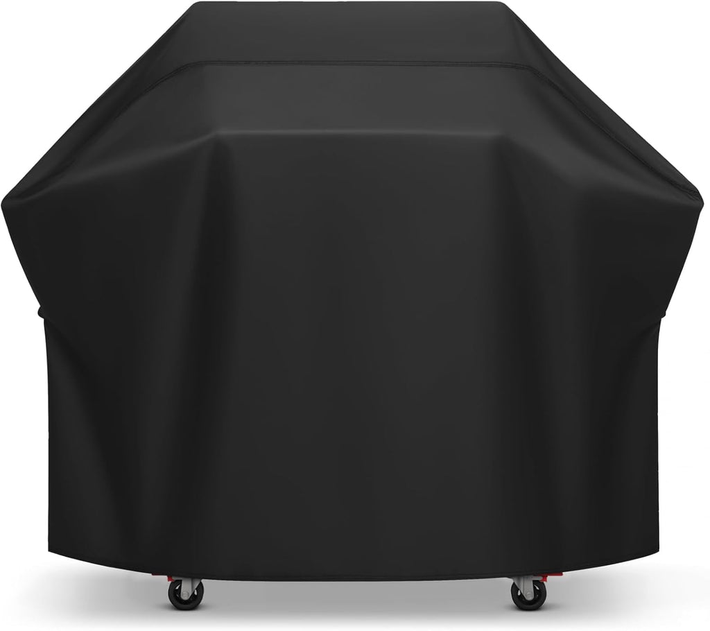 65 Inch Grill Cover Waterproof and Fade Resistant Barbecue Gas Grill Covers for Outside, All Weather Protection Compatible with Weber Char Broil Nexgrill and More Grills