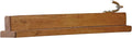 Collapsible Wooden English Saddle Rack | 18" Length | Easy to Mount | Folds Down Not Used | Fits Shorter Skirted Western Horse Saddles | Natural Pine Finish