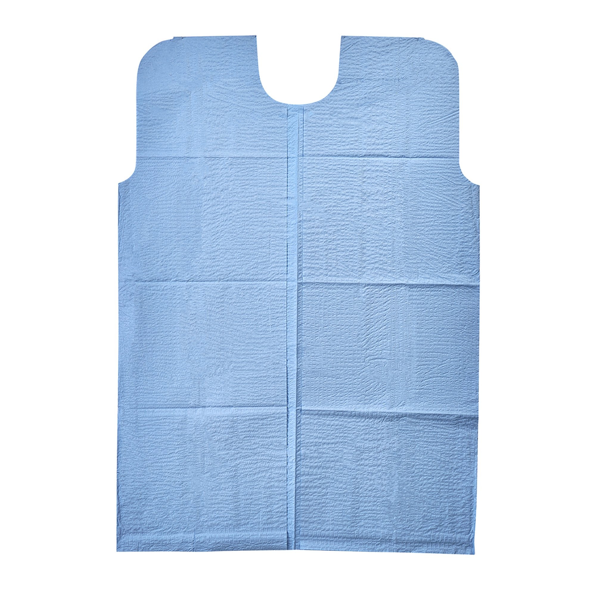 Graham Medical Patient Exam Gown, Medium/Large, Blue 70228N