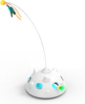 Cat Toys for Indoor Cats - Rechargeable Silent Interactive Automatic Cat Toy | Electric Feather Cat Bird Toy | Electric Cat Teaser Wand | Flapping Butterfly Bird Cat Toy | Toys for Adult Cats