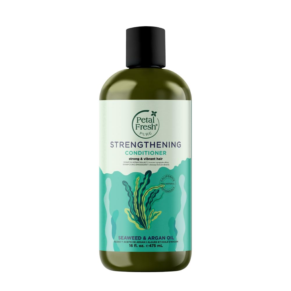 Petal Fresh Pure - Seaweed Argan Oil Conditioner, 16 fl oz (Pack of 6) - Hydrating Hair Care
