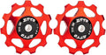 ZTTO Guide Pulley Bike Rear Derailleur Pulley Wheels, Colorful Aluminum Alloy 11T 13T CNC Road Bike Guide Roller Bicycle Derailleur 4mm 5mm 6mm for MTB, Road Bike