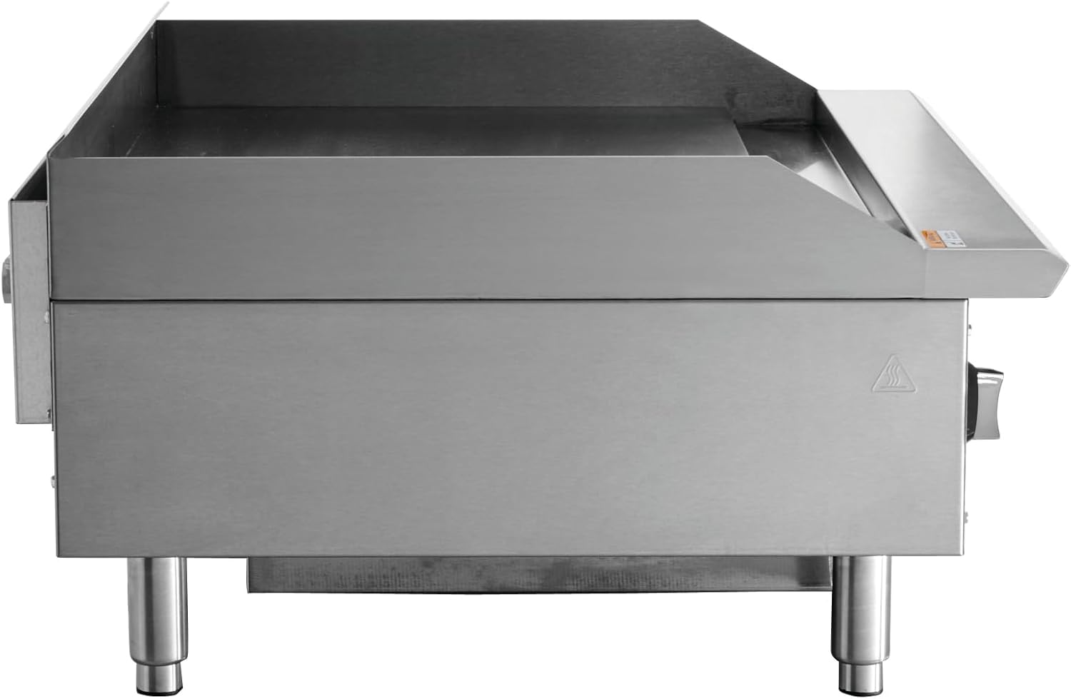 Kratos 29Y-005 36" Commercial Restaurant Gas Countertop Griddle, Manual Controls, 3 Burners, 90,000 BTU Output