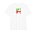 Live Love Soccer Inspiring T-Shirt - Casual Everyday Wear for Adults