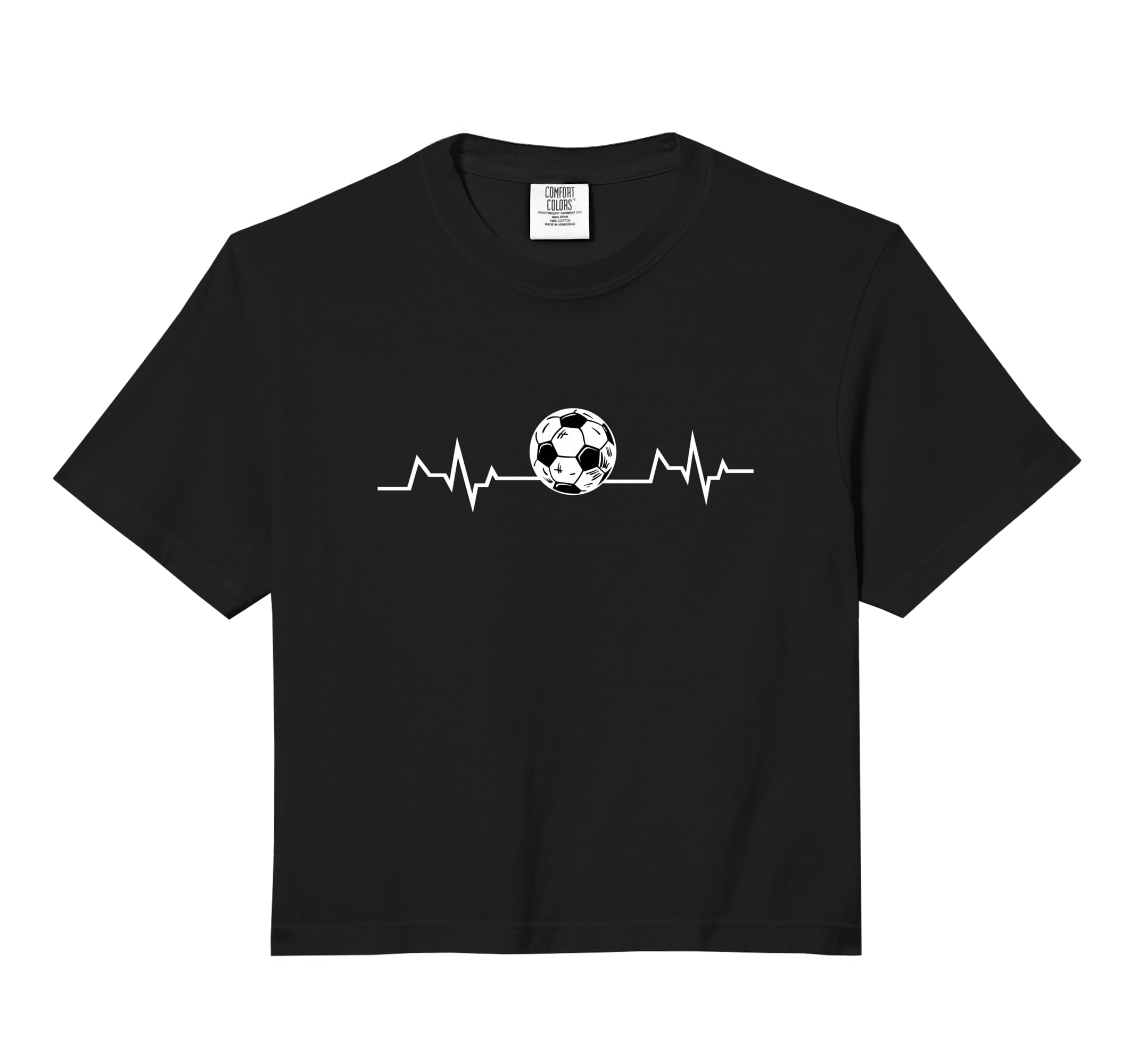 Soccer Heartbeat Soccer Lover Ball Hoodie - Trendy Graphic Unisex