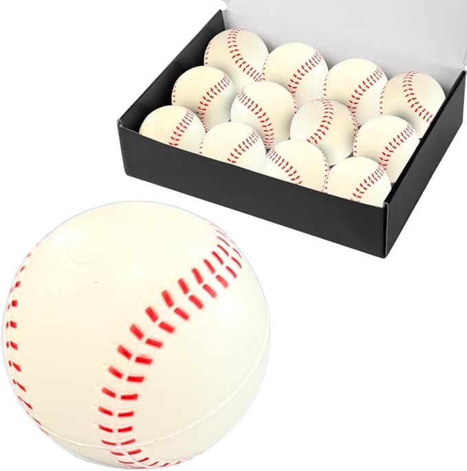 VeloBlast 3.5 oz – High-Density Foam Machine Balls for Hitting Development, Bat Path Precision, and High Velocity Hitting Training No Sting
