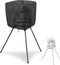 Pitching Machines Cover for Sports Attack Junior Hack Attack Softball Pitching Machine, 600D Waterproof Baseball Pitching Machines Cover, Black