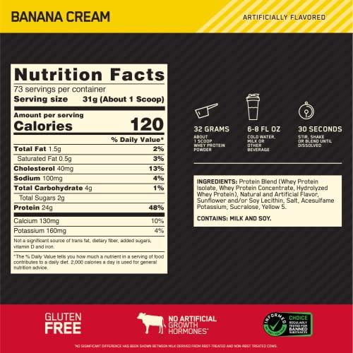 Optimum Nutrition Gold Standard 100% Protein Powder