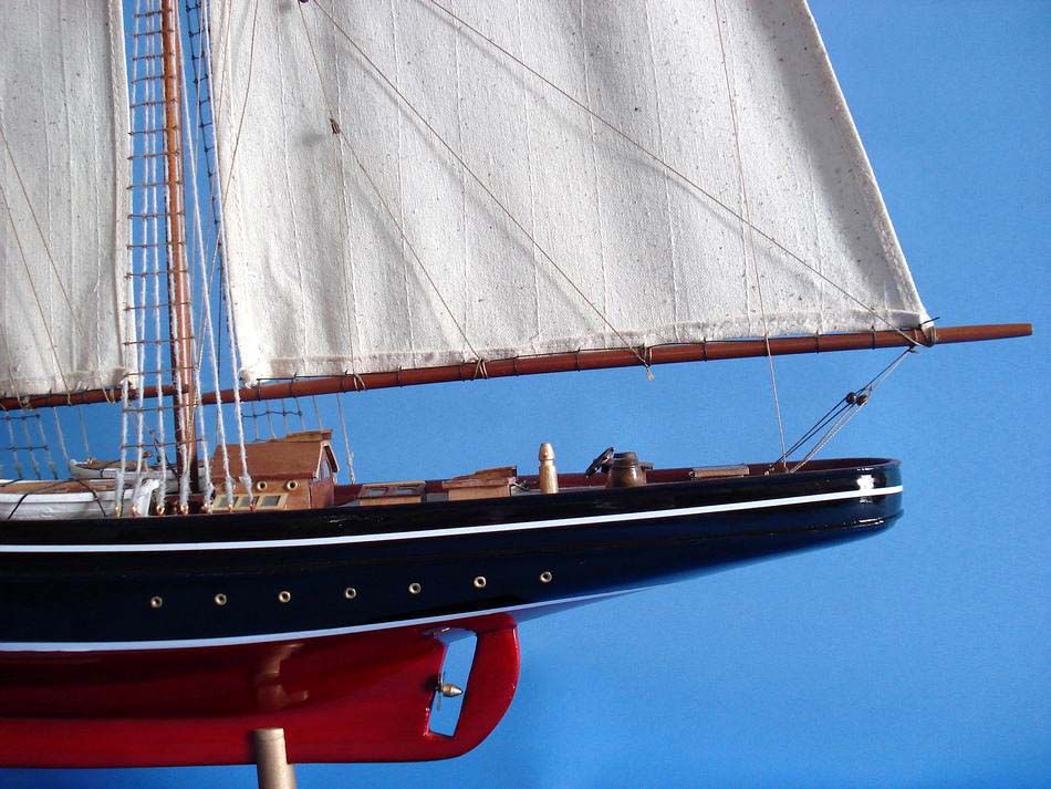 Wooden Atlantic Limited Model Sailboat 32""