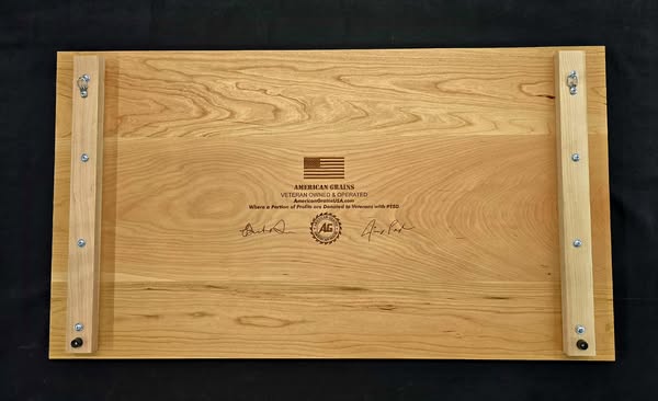 American Eagle Handcrafted Patriotic Wall Flag – Made by U.S. Veterans