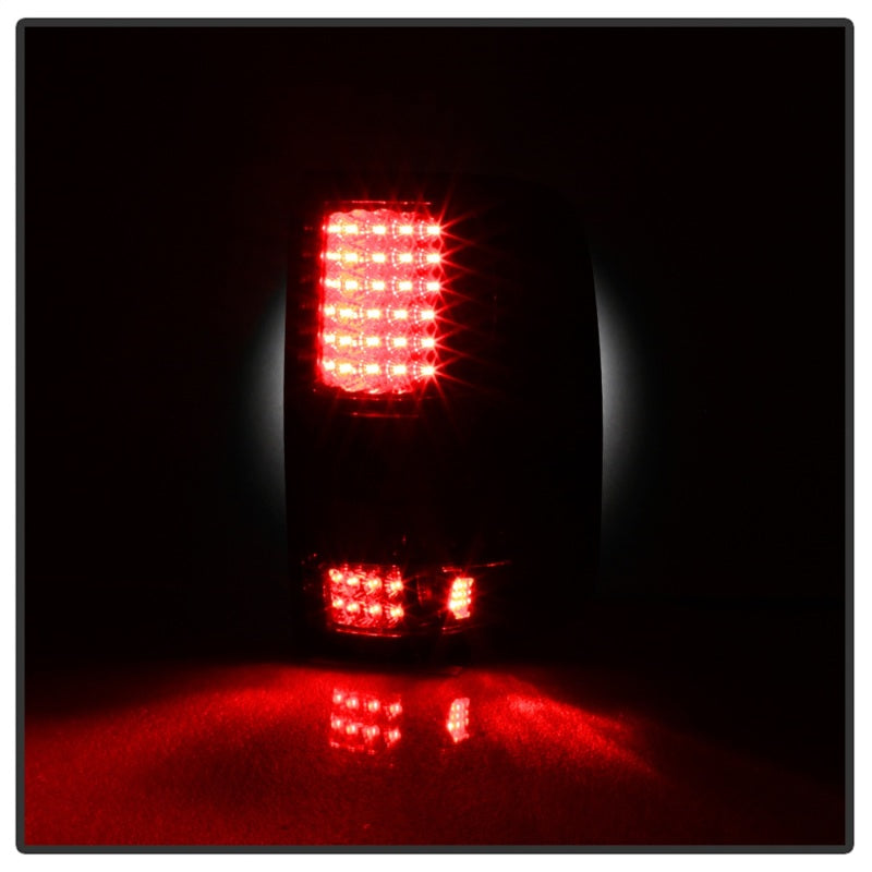 SPYDER Xtune Ford F150 Styleside 04-08 LED Tail Lights Red Clear ALT-ON-FF15004-LED-RC 5034069