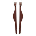 Bridle Leather Fender Hobbles, Flared