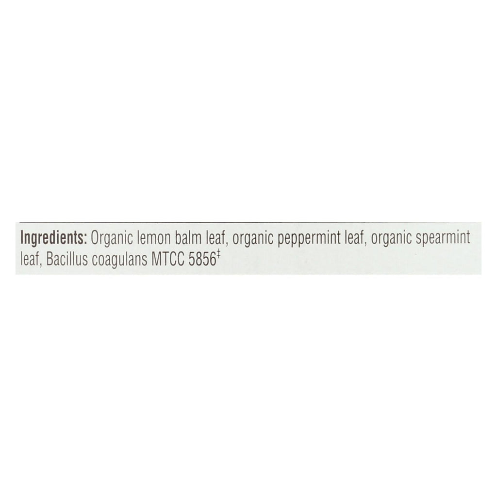 Traditional Medicinals Probiotic Peppermint Delight Tea (Pack of 6 - 16 Bags)