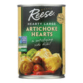 Reese Artichoke Hearts - Colossal, Tender Hearts in 14 Oz. (Pack of 12)