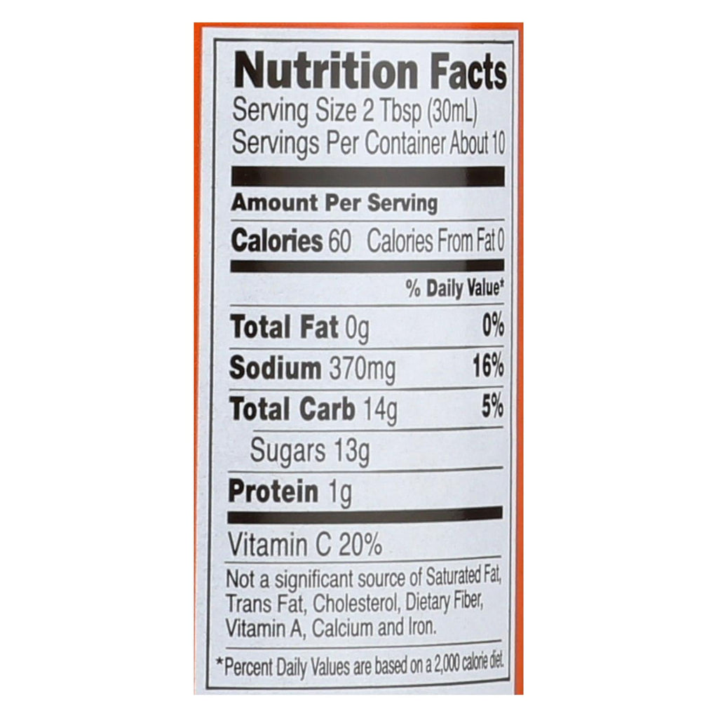San-J Orange Cooking Sauce (6 x 10 Fl Oz)