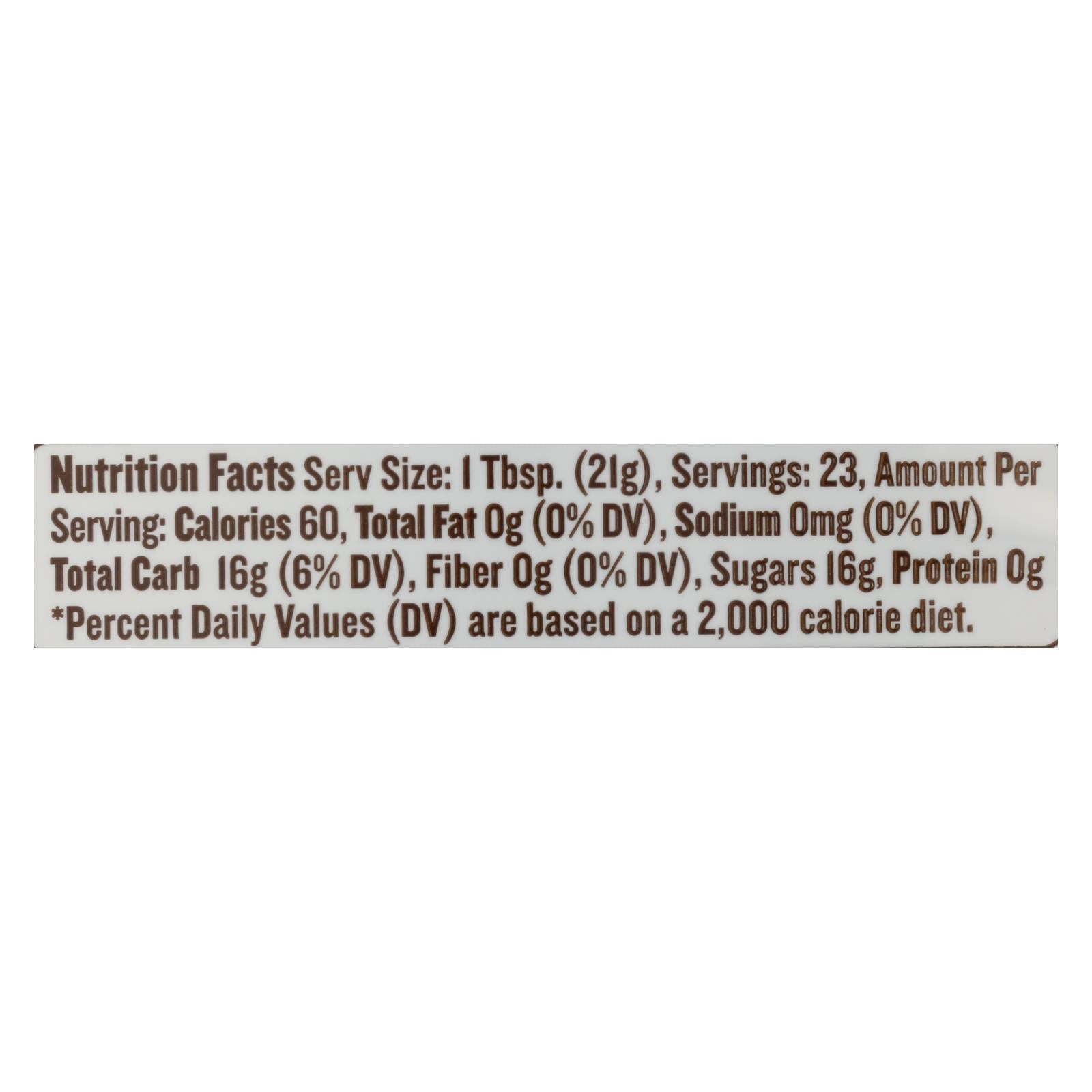 Madhava Raw Certified Organic Amber Agave Nectar Honey, 17 Oz., 6 Pack
