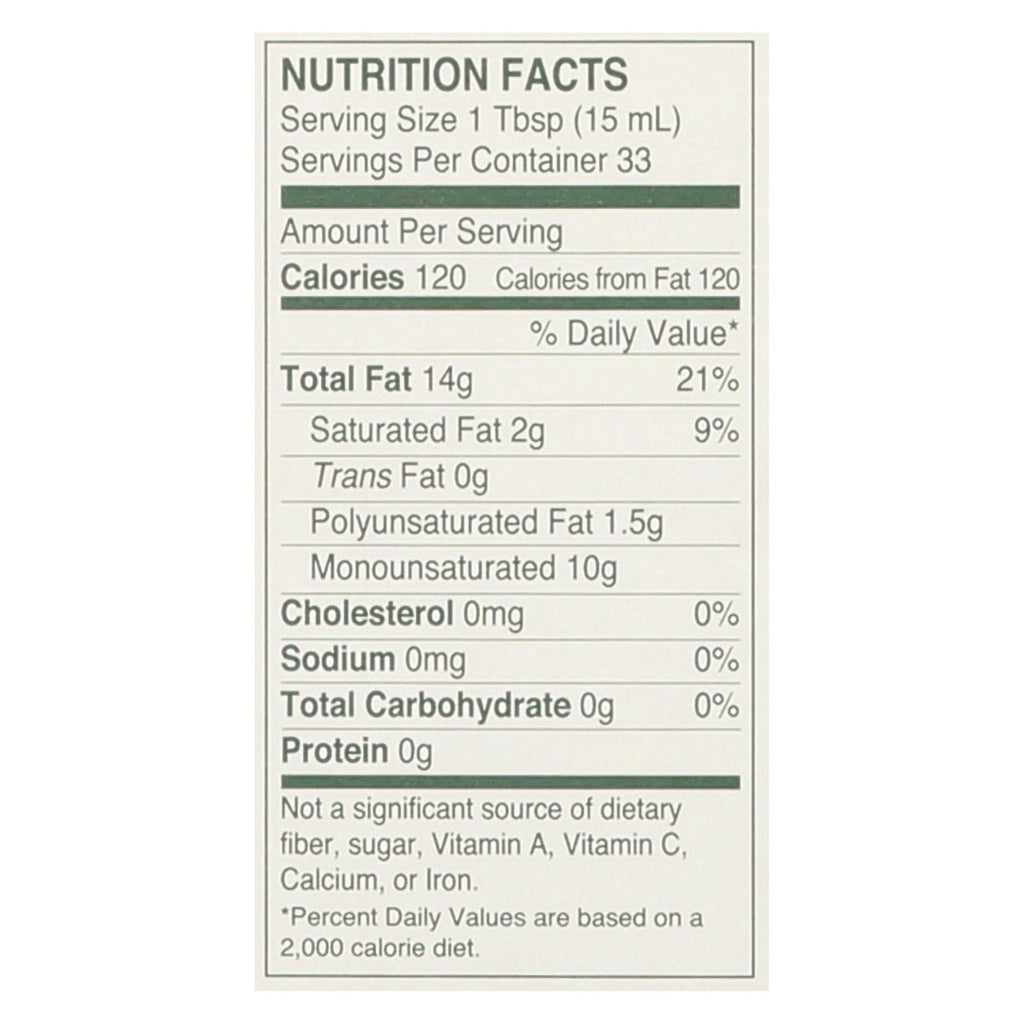 California Olive Ranch Arbequina Extra Virgin Olive Oil - Pack of 6 - 16.9 Fl Oz