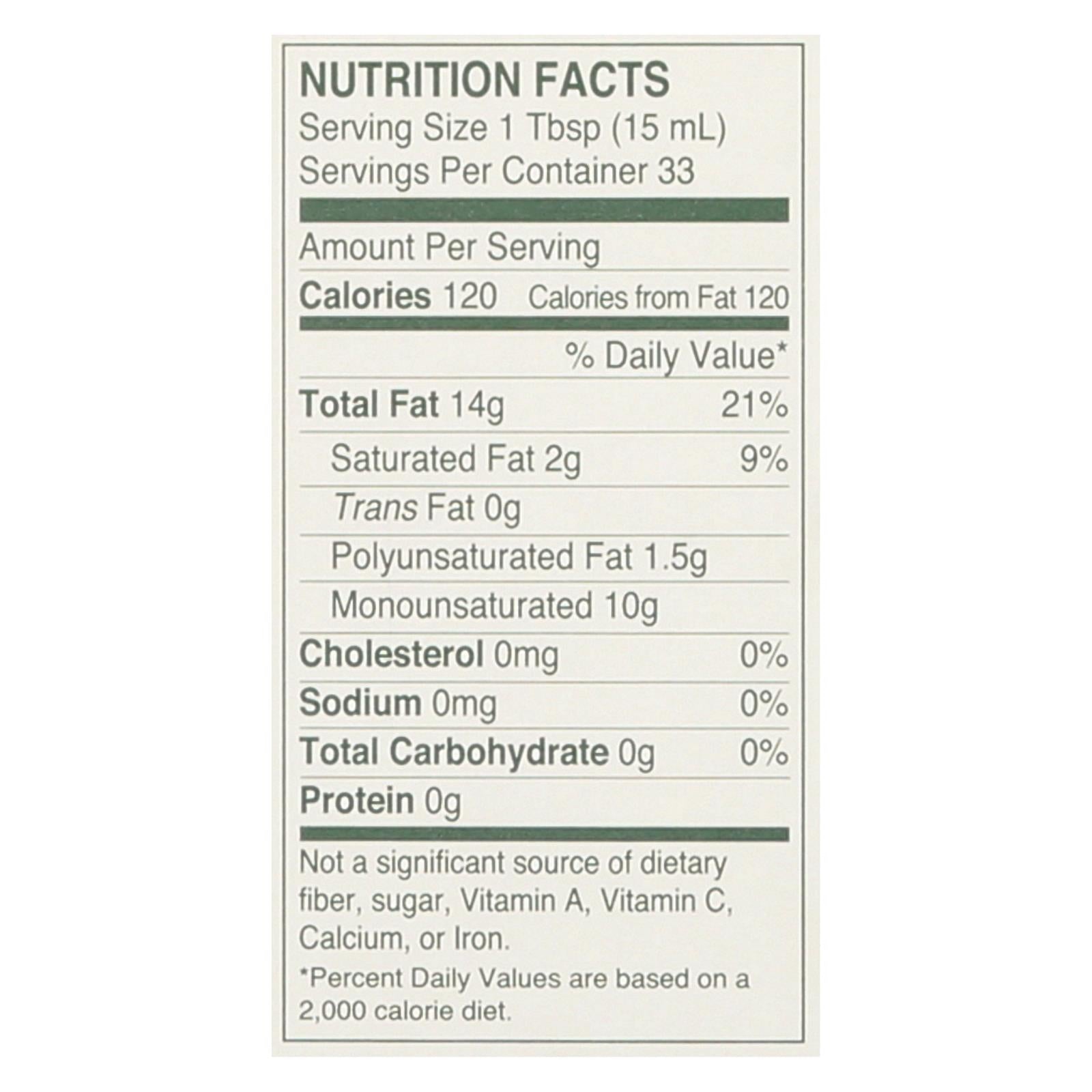 California Olive Ranch Arbequina Extra Virgin Olive Oil - Pack of 6 - 16.9 Fl Oz