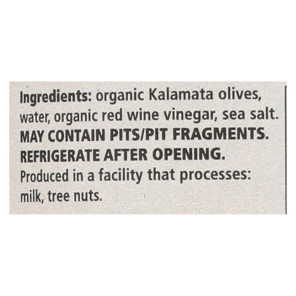 Divina Kalamata Sliced Organic Olives, 5.6 Oz. (Pack of 6)