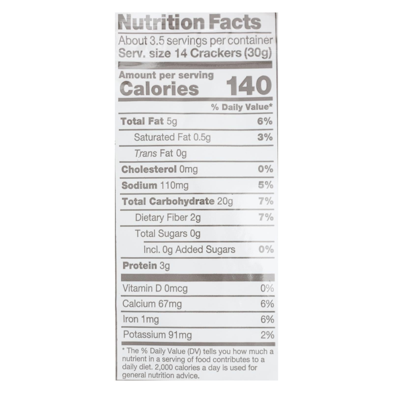 Crunchmaster Multiseed Cracker Original, Pack of 12 (4 Oz. Each)