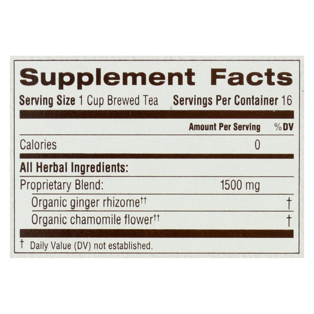 Traditional Medicinals Organic Golden Ginger Tea (6-pack)