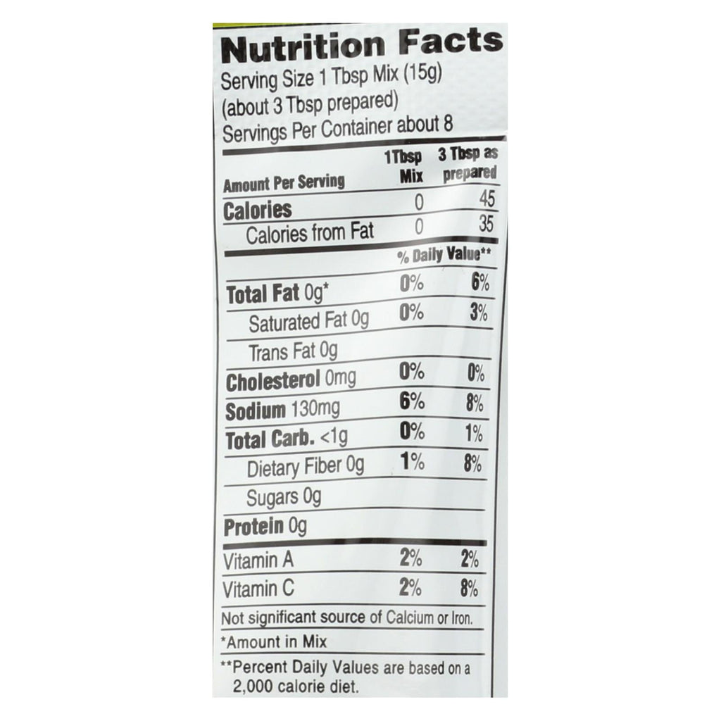 Frontera Foods Original Chunky Guacamole Mix (Pack of 8) - 4.5 Oz.