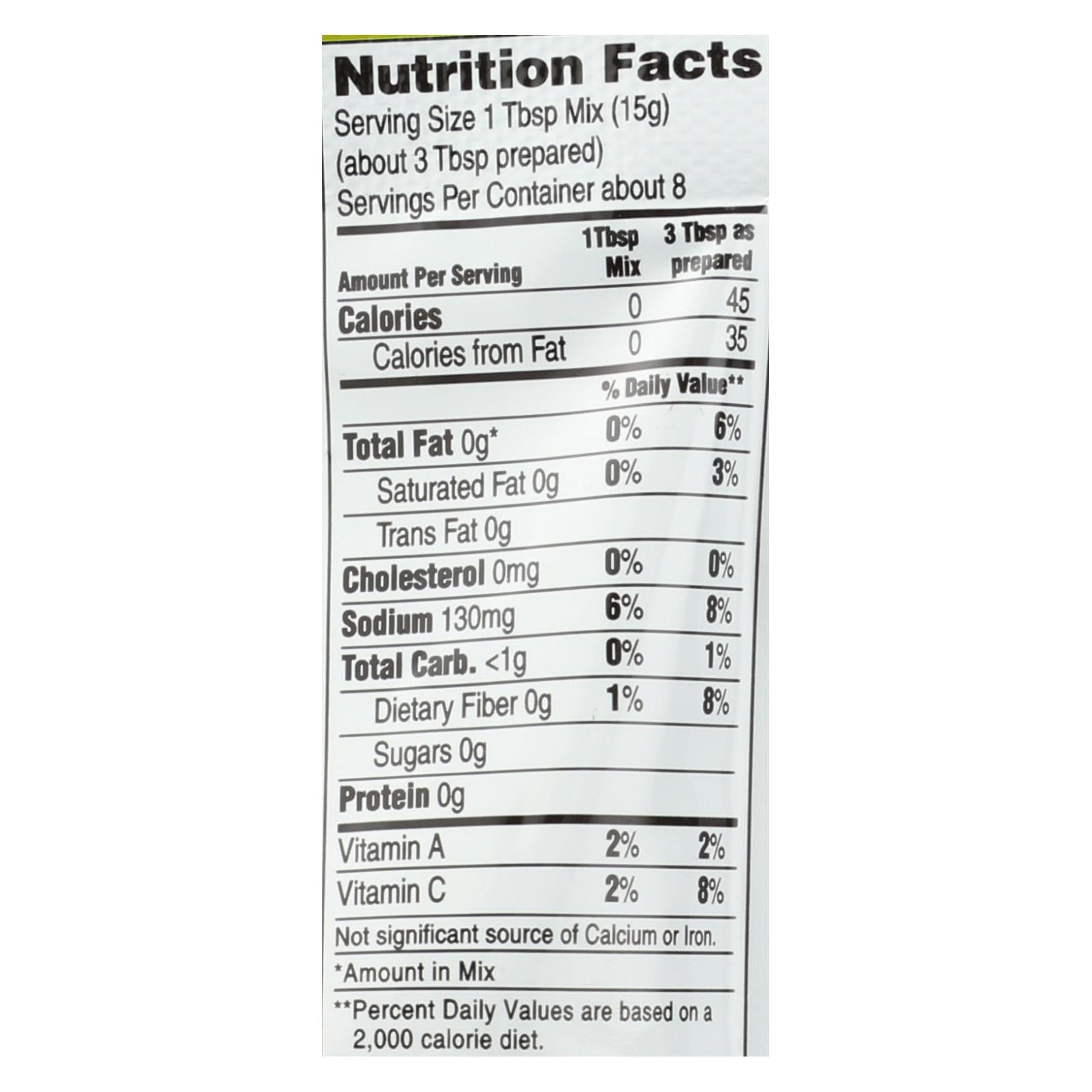 Frontera Foods Original Chunky Guacamole Mix (Pack of 8) - 4.5 Oz.