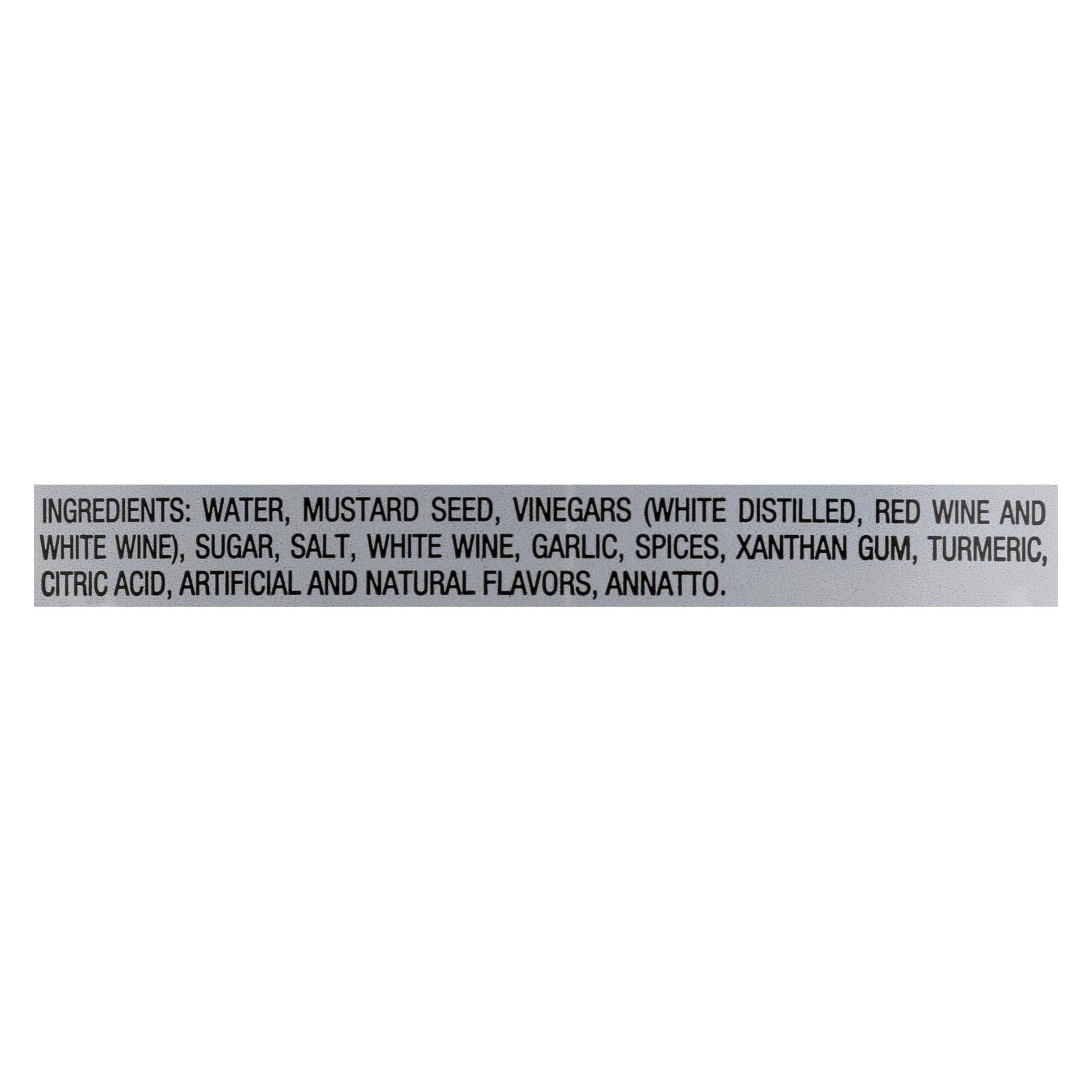 Inglehoffer Original Stone Ground Mustard, 6 Pack