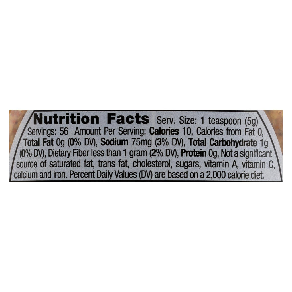 Inglehoffer Original Stone Ground Mustard, 6 Pack