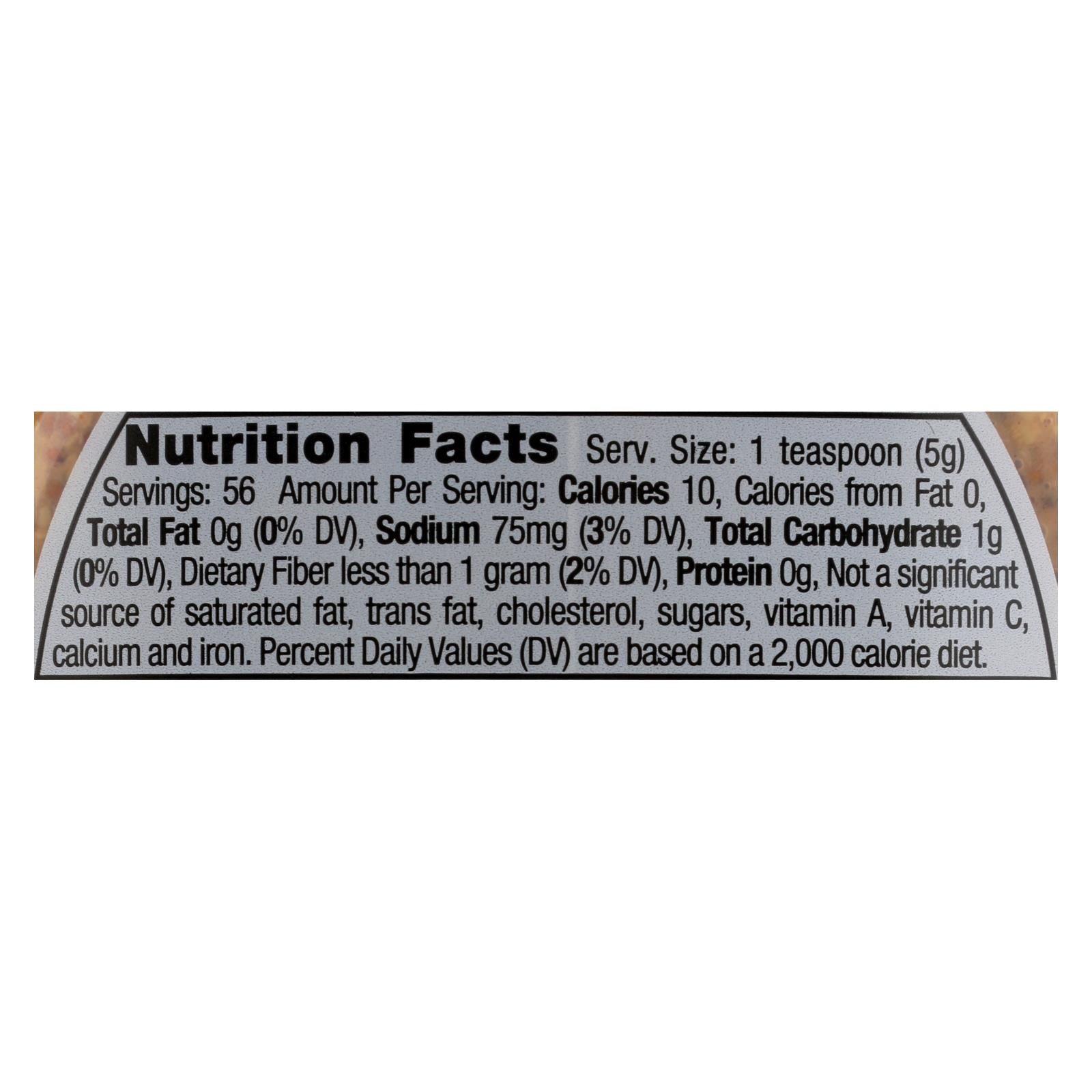 Inglehoffer Original Stone Ground Mustard, 6 Pack