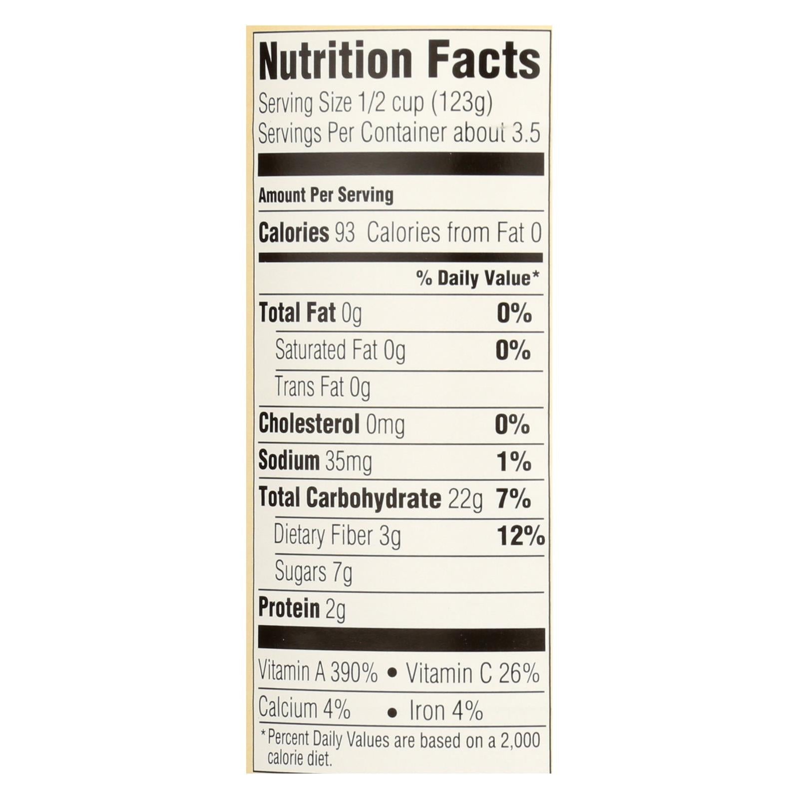 Farmer's Market Organic Pumpkin Sweet Potato Puree, 15 oz, Pack of 12