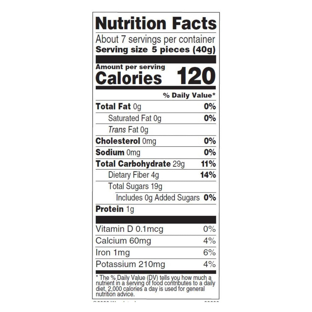Woodstock Organic Unsweetened Black Mission Figs, 10 oz. Pack, Case of 8