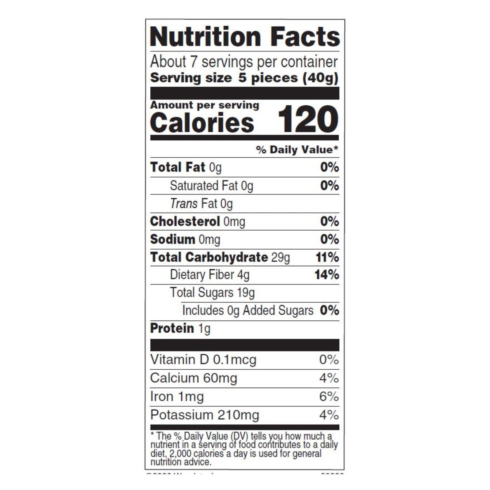Woodstock Organic Unsweetened Black Mission Figs, 10 oz. Pack, Case of 8